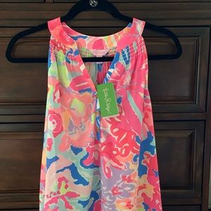 NWT Lilly Pulitzer Bailey Top-Multi Playa Hermosa